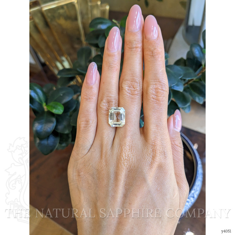 10.39 Ct. Yellow Sapphire from Ceylon (Sri Lanka)
