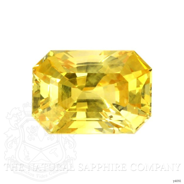 8.04 Ct. Yellow Sapphire from Ceylon (Sri Lanka)