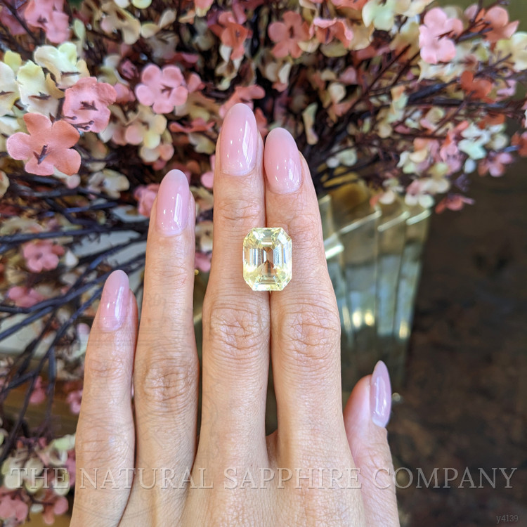 16.34 Ct. Yellow Sapphire from Ceylon (Sri Lanka)