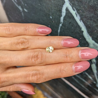 1.26 Ct. Yellow Sapphire from Ceylon (Sri Lanka) Life Style