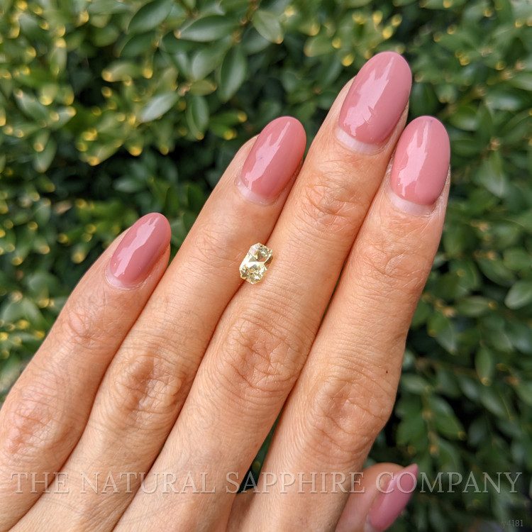 1.12 Ct. Yellow Sapphire from Ceylon (Sri Lanka)