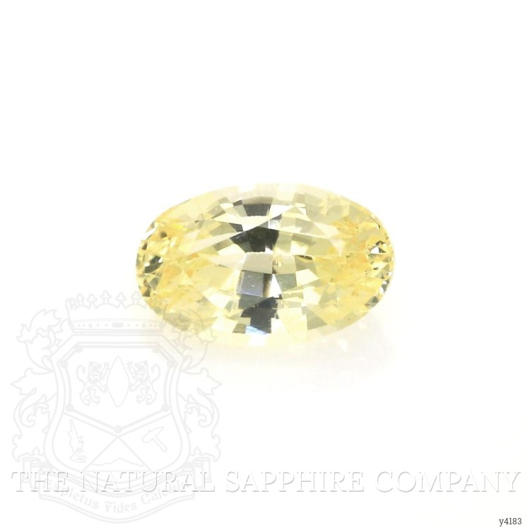 0.77 Ct. Yellow Sapphire from Ceylon (Sri Lanka)