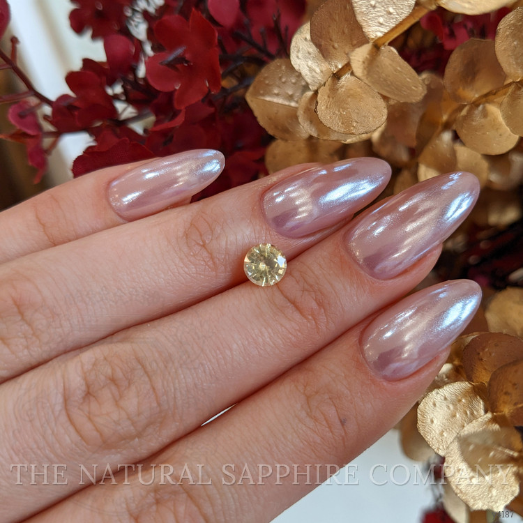 1.33 Ct. Yellow Sapphire from Ceylon (Sri Lanka)