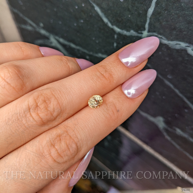 1.24 Ct. Yellow Sapphire from Ceylon (Sri Lanka)