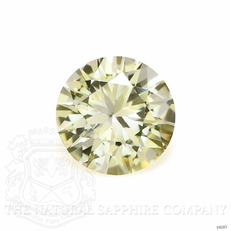 0.87 Ct. Yellow Sapphire from Ceylon (Sri Lanka)