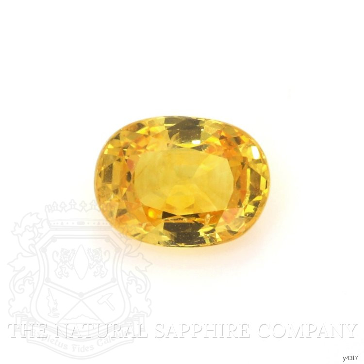 1.65 Ct. Yellow Sapphire from Ceylon (Sri Lanka)