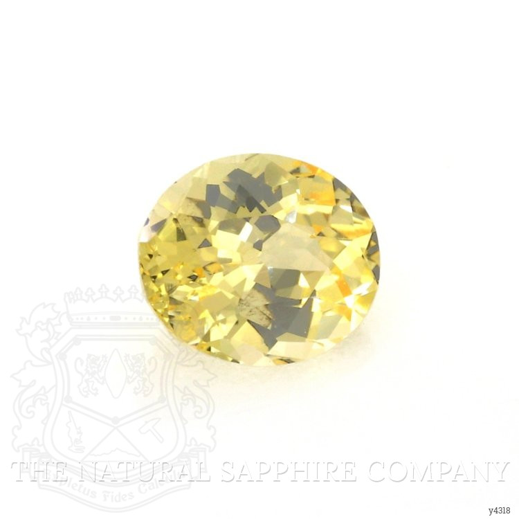0.84 Ct. Yellow Sapphire from Ceylon (Sri Lanka)