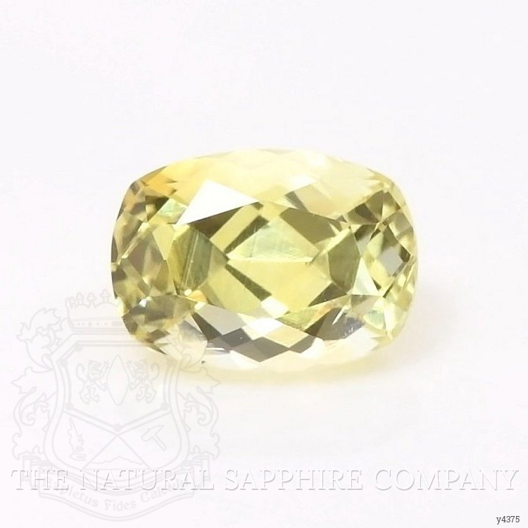 0.57 Ct. Yellow Sapphire from Ceylon (Sri Lanka)