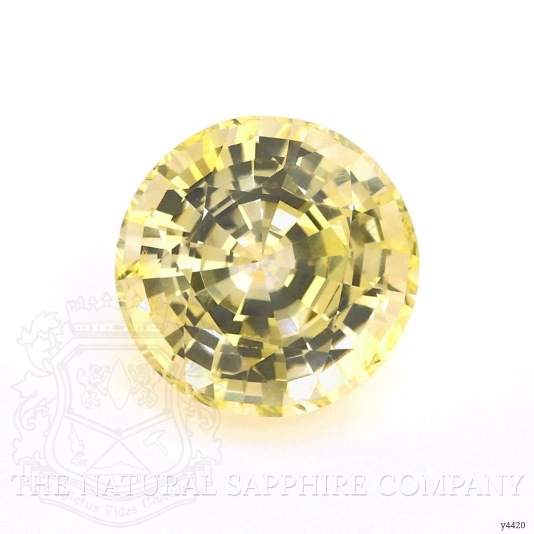 11.09 Ct. Yellow Sapphire from Ceylon (Sri Lanka)