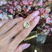 11.09 Ct. Yellow Sapphire from Ceylon (Sri Lanka) Life Style