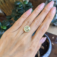 11.09 Ct. Yellow Sapphire from Ceylon (Sri Lanka) Life Style
