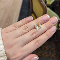 6.54 Ct. Yellow Sapphire from Ceylon (Sri Lanka) Life Style