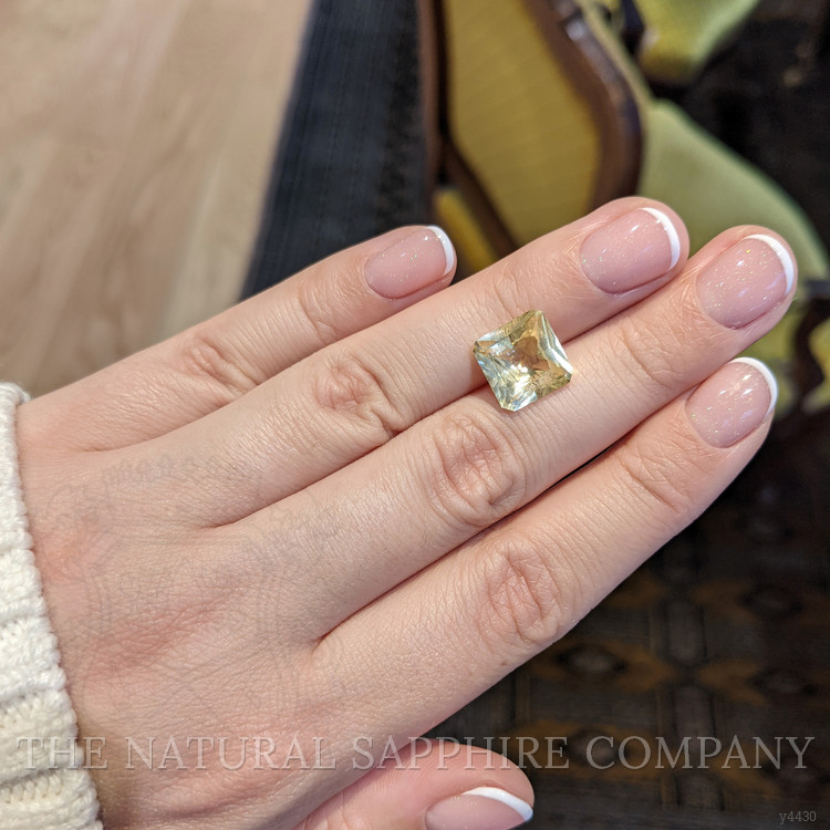 6.54 Ct. Yellow Sapphire from Ceylon (Sri Lanka)