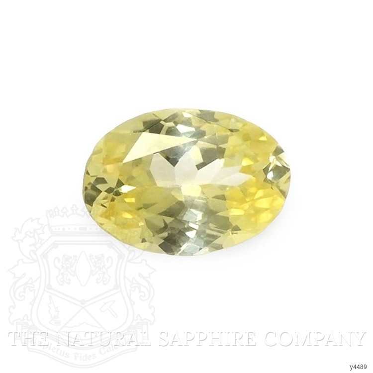 0.79 Ct. Yellow Sapphire from Ceylon (Sri Lanka)