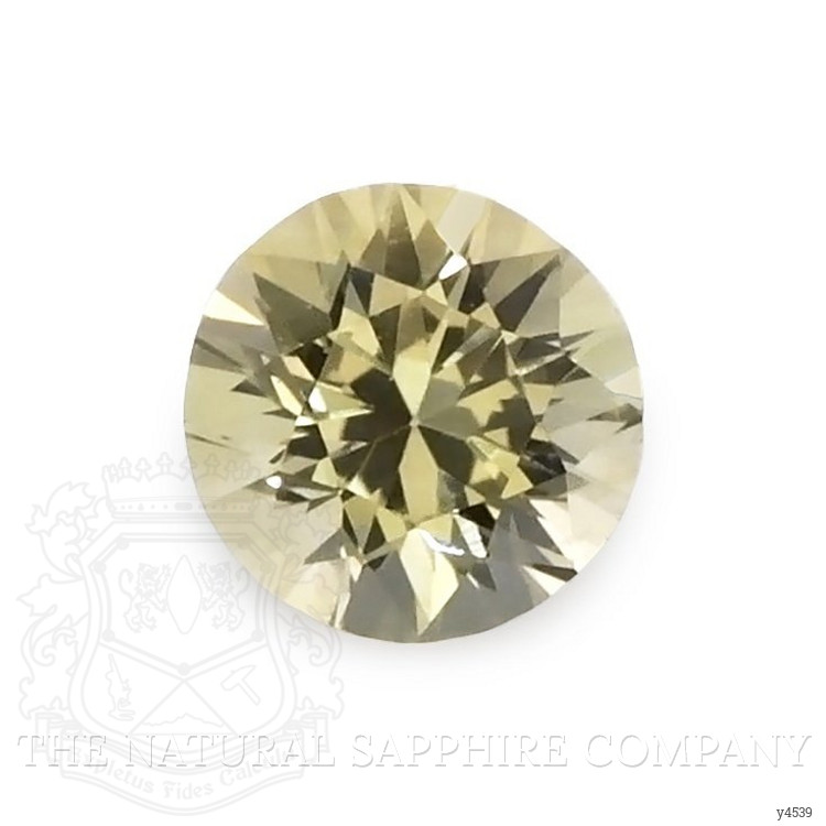 0.78 Ct. Yellow Sapphire from Ceylon (Sri Lanka)