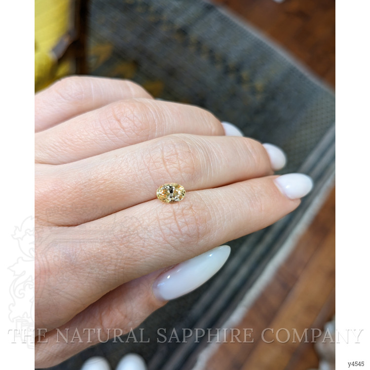 0.99 Ct. Yellow Sapphire from Ceylon (Sri Lanka)