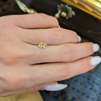 0.99 Ct. Yellow Sapphire from Ceylon (Sri Lanka) Life Style