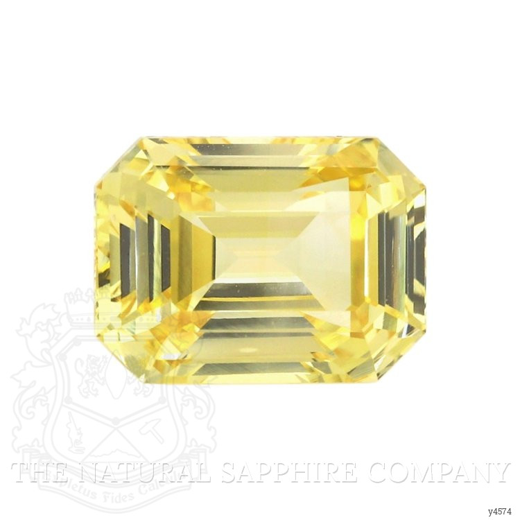 8.57 Ct. Yellow Sapphire from Ceylon (Sri Lanka)