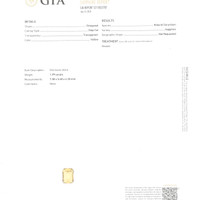 1.99 Ct. Yellow Sapphire from Ceylon (Sri Lanka) Scan Report