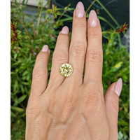 7.50 Ct. Yellow Sapphire from Ceylon (Sri Lanka) Life Style