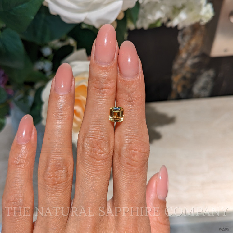 2.05 Ct. Yellow Sapphire from Ceylon (Sri Lanka)