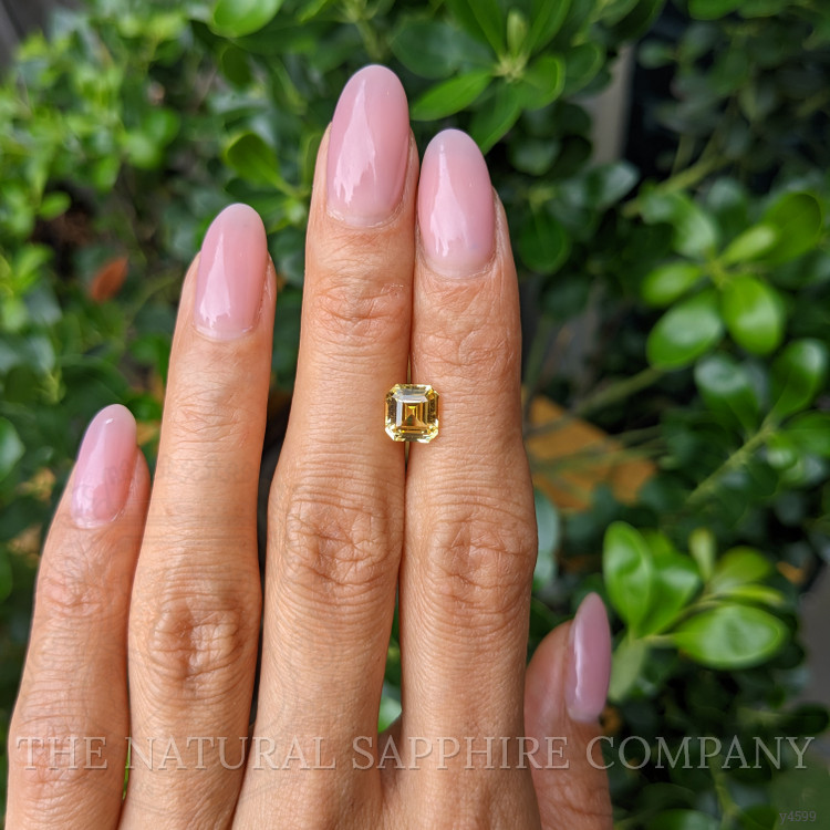 2.05 Ct. Yellow Sapphire from Ceylon (Sri Lanka)
