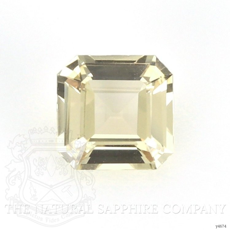 0.88 Ct. Yellow Sapphire from Ceylon (Sri Lanka)