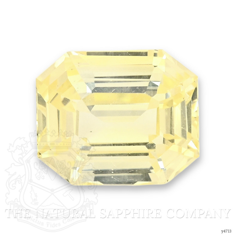 5.10 Ct. Yellow Sapphire from Ceylon (Sri Lanka)