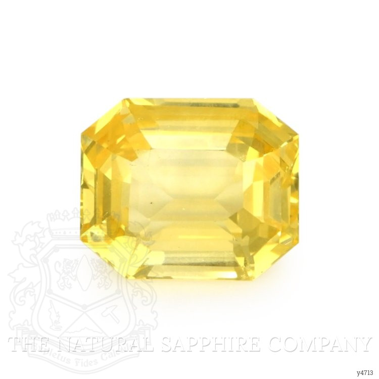 5.10 Ct. Yellow Sapphire from Ceylon (Sri Lanka)