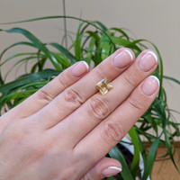 4.00 Ct. Yellow Sapphire from Ceylon (Sri Lanka) Life Style