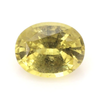 1.60 Ct. Greenish Yellow Sapphire from Ceylon (Sri Lanka) Video