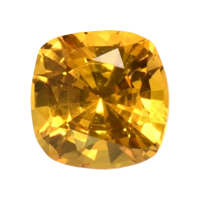 1.31 Ct. Yellowish Orange Sapphire from Ceylon (Sri Lanka) Video