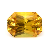 1.31 Ct. Orangish Yellow Sapphire from Ceylon (Sri Lanka) Video