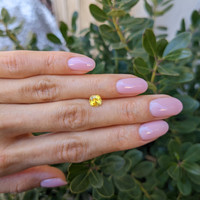 1.21 Ct. Yellow Sapphire from Ceylon (Sri Lanka) Life Style