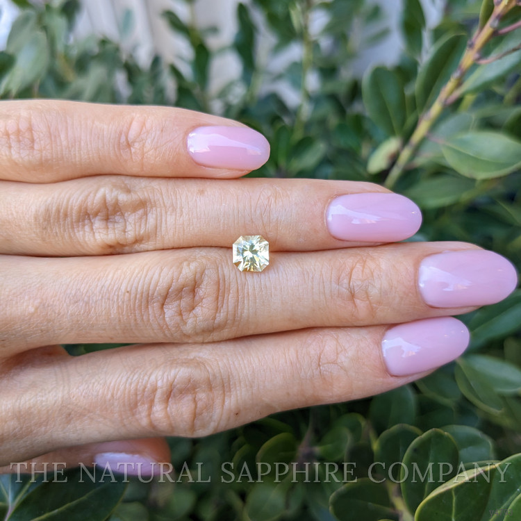 1.36 Ct. Yellow Sapphire from Ceylon (Sri Lanka)