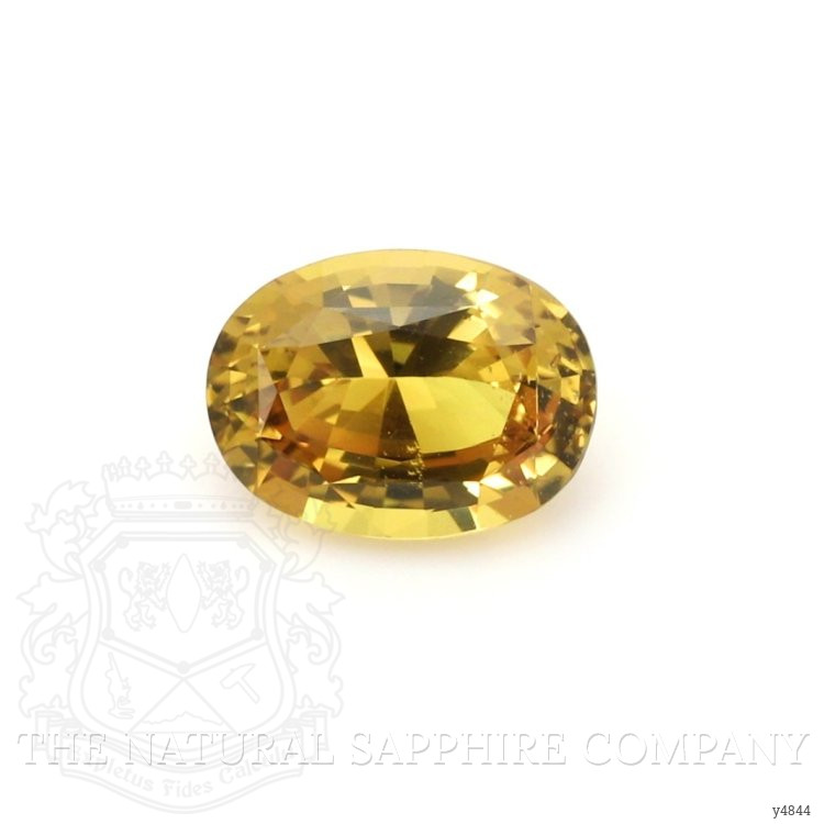 1.27 Ct. Yellowish Brown Sapphire from Ceylon (Sri Lanka)