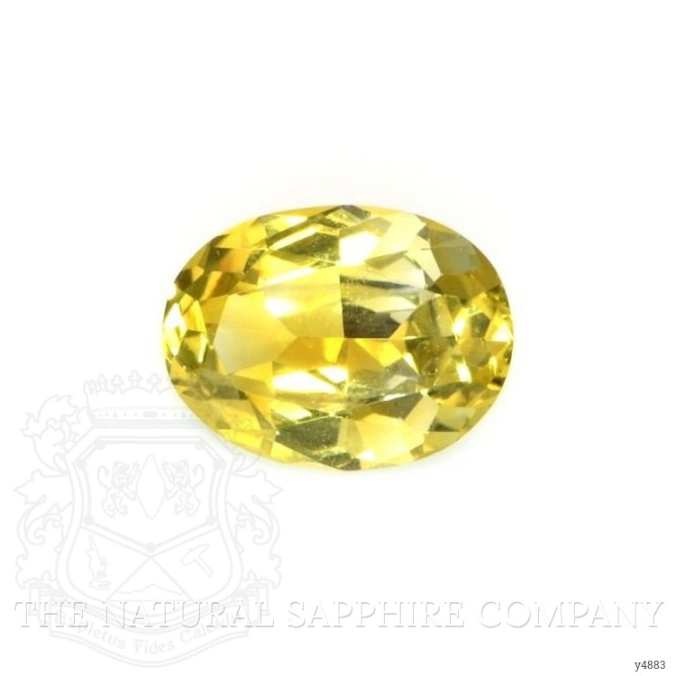 0.79 Ct. Yellow Sapphire from Montana
