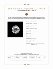 0.71 Ct. Yellow Sapphire from Ceylon (Sri Lanka) Scan Report