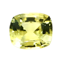 0.86 Ct. Yellowish Green Sapphire from Ceylon (Sri Lanka) Video