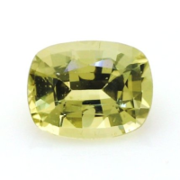 0.70 Ct. Yellowish Green Sapphire from Ceylon (Sri Lanka) Video