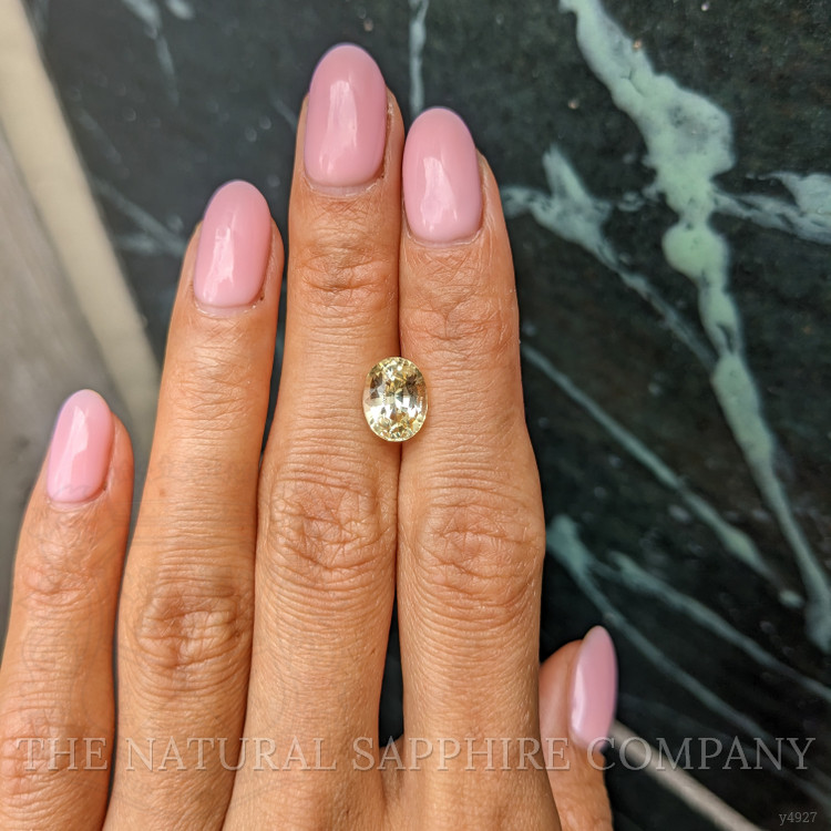 3.54 Ct. Yellow Sapphire from Ceylon (Sri Lanka)