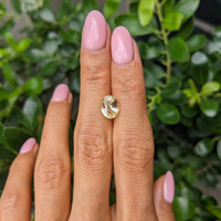 3.54 Ct. Yellow Sapphire from Ceylon (Sri Lanka) Life Style