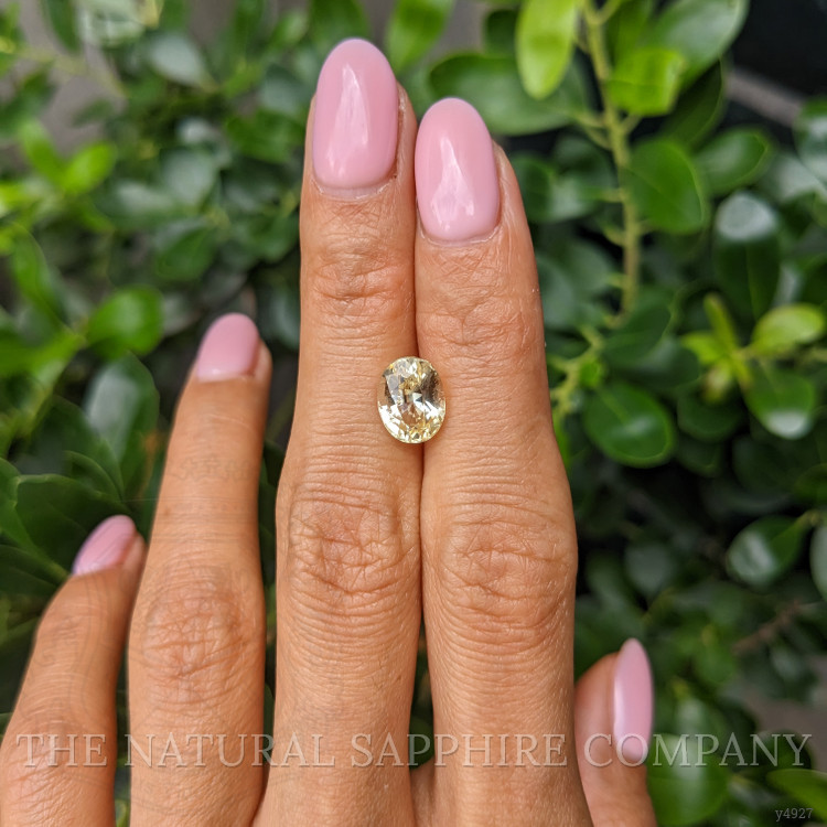 3.54 Ct. Yellow Sapphire from Ceylon (Sri Lanka)