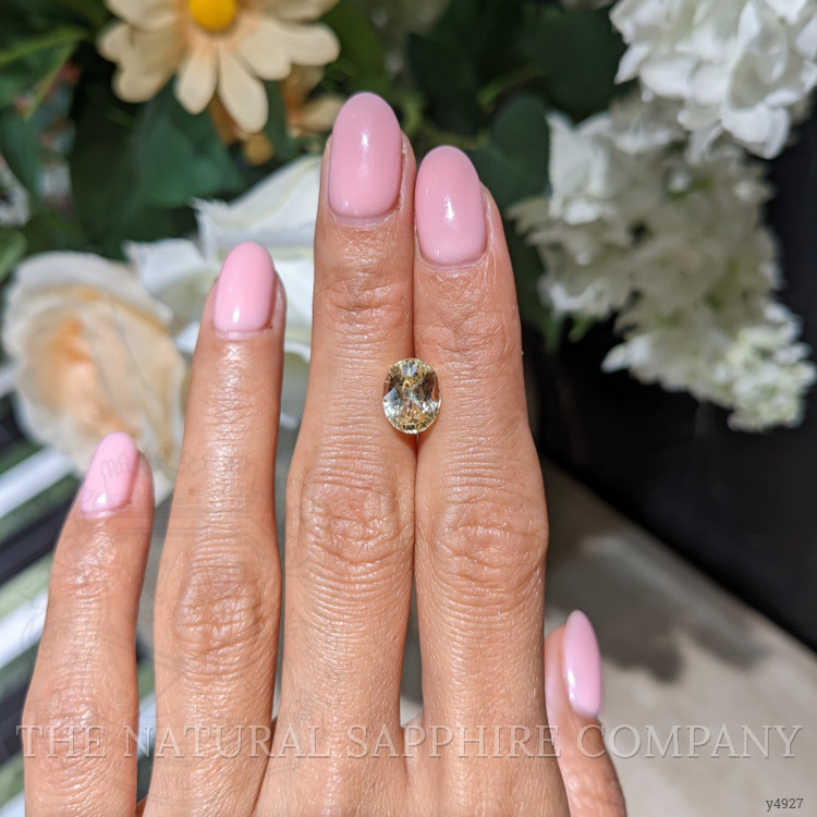 3.54 Ct. Yellow Sapphire from Ceylon (Sri Lanka)