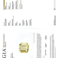 10.02 Ct. Yellow Sapphire from Ceylon (Sri Lanka) Scan Report