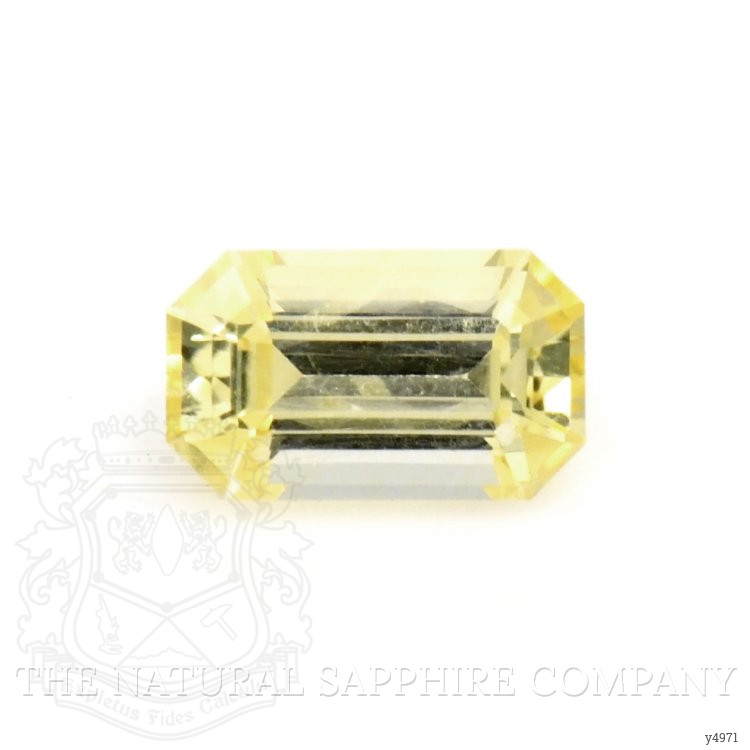 0.73 Ct. Yellow Sapphire from Ceylon (Sri Lanka)