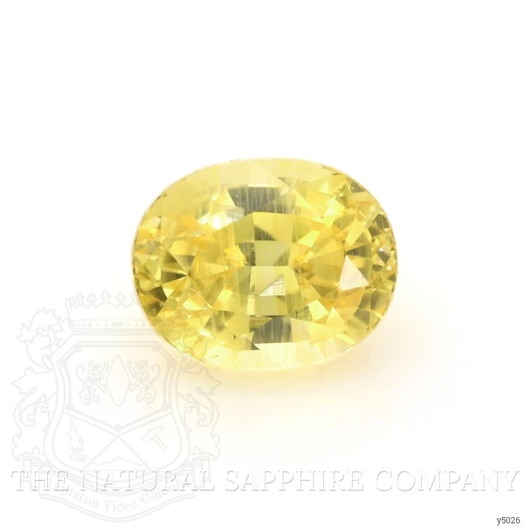 2.02 Ct. Yellow Sapphire from Ceylon (Sri Lanka)
