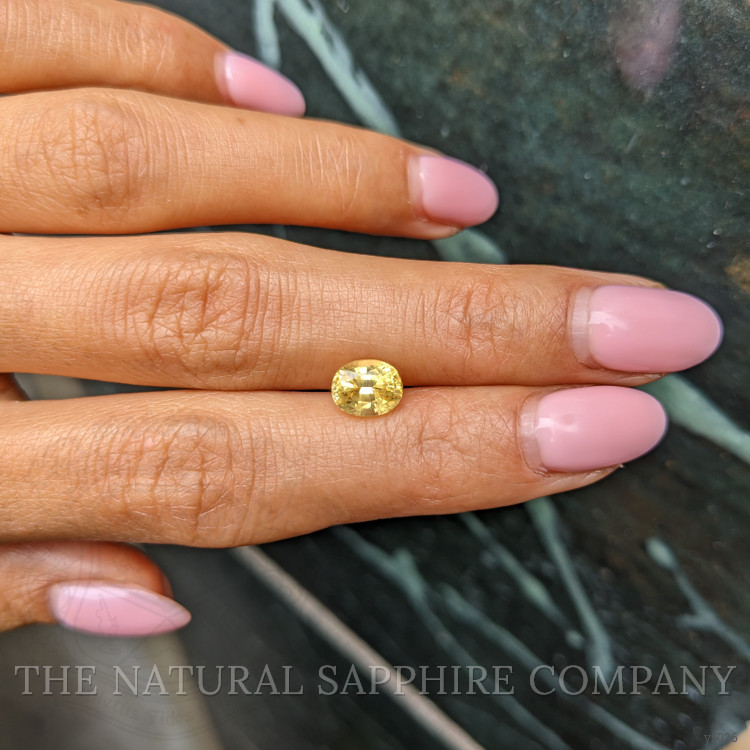 2.02 Ct. Yellow Sapphire from Ceylon (Sri Lanka)