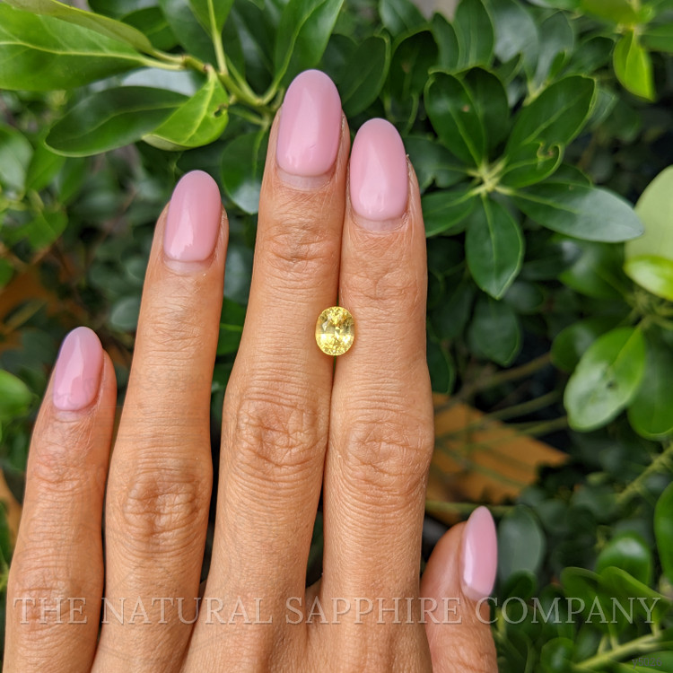2.02 Ct. Yellow Sapphire from Ceylon (Sri Lanka)