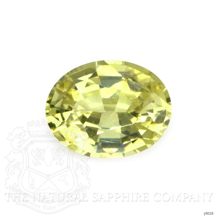 2.30 Ct. Greenish Yellow Sapphire from Madagascar